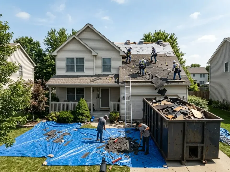roof-replacement-debris-remova-004 — frequently asked questions, Cheapest Dumpster Rentals in Haskell, AR